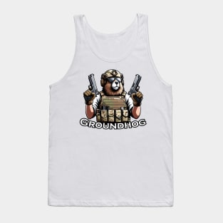 Tactical Groundhog Tank Top